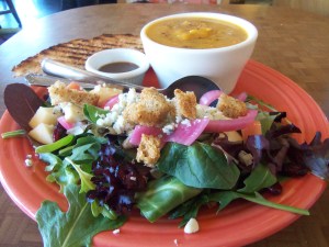 Soup and Salad at Foundation Grounds