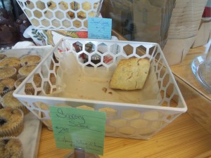 Ham, Green Onion and Bleu Cheese Scone at Pint Size Bakery