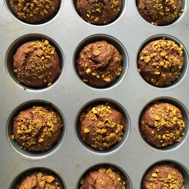 doublechocolatepistachiomuffins