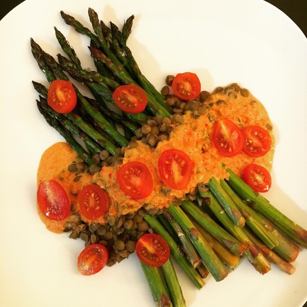 asparagusromesco