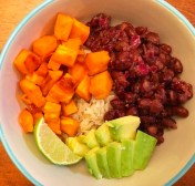 Cumin Black Bean Bowl