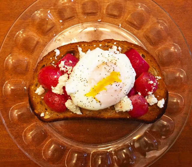 Brown Butter Radishes